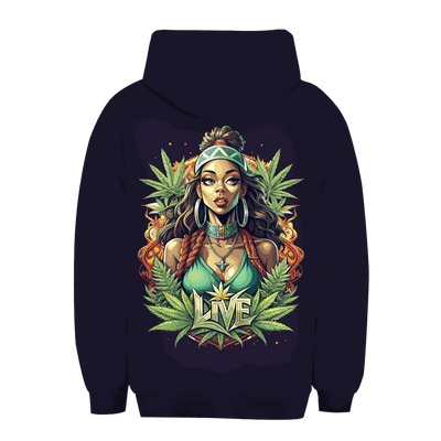 Unisex Oversize Hoodie - Live Weed Art | Division420®