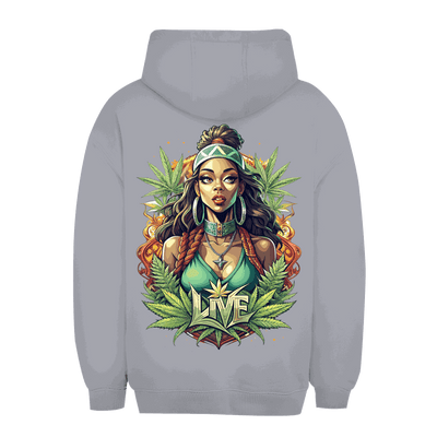 Unisex Oversize Hoodie - Live Weed Art | Division420®