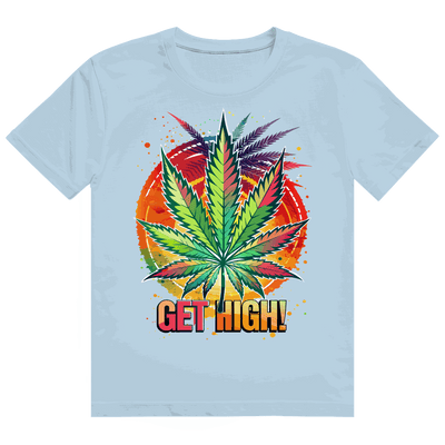 Heavy Cotton T-Shirt - Get High! | Division420®