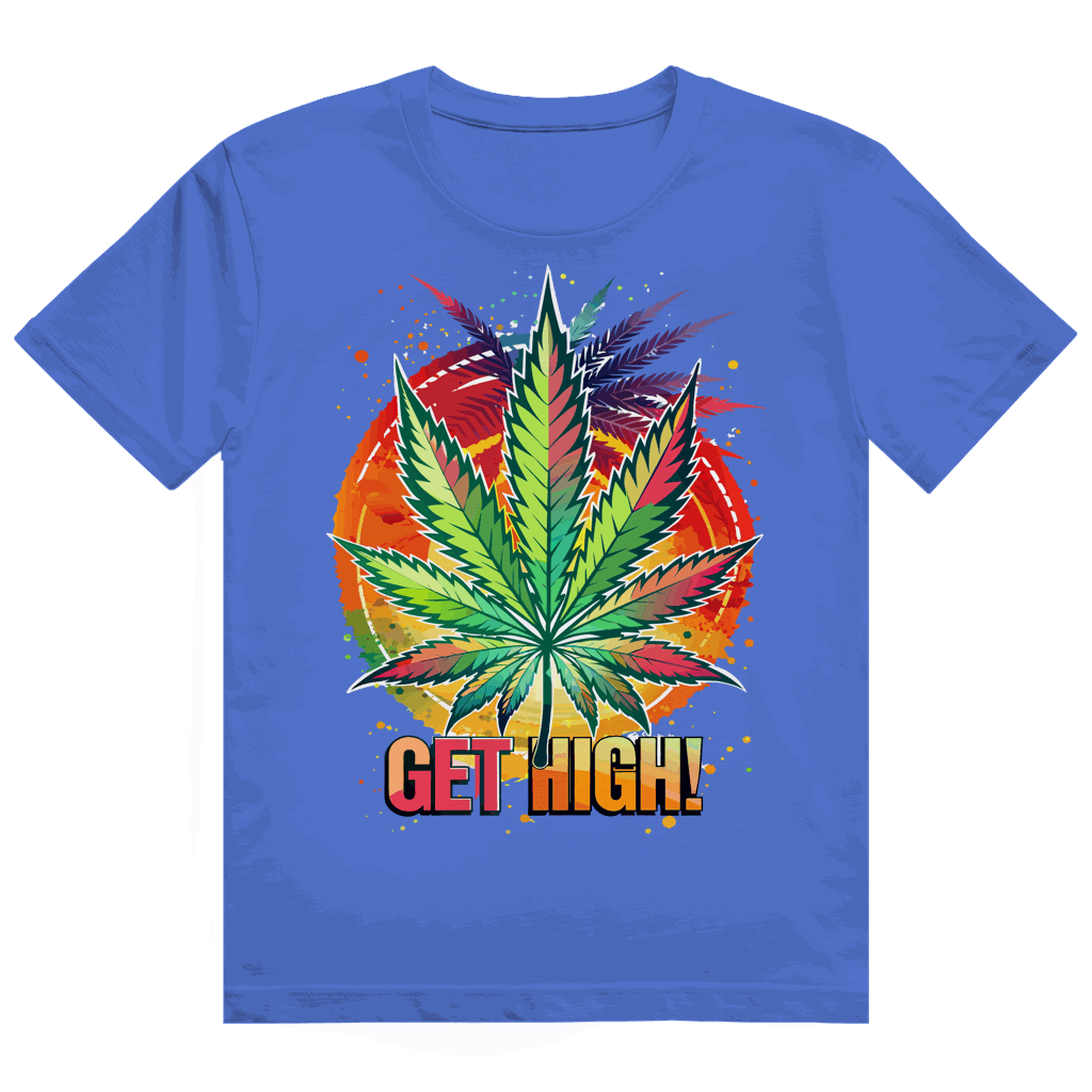 Heavy Cotton T-Shirt - Get High! | Division420®