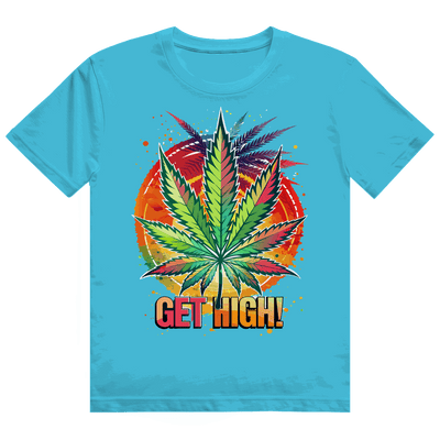 Heavy Cotton T-Shirt - Get High! | Division420®
