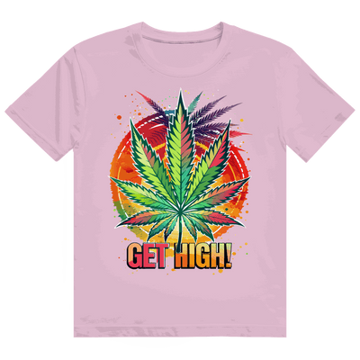 Heavy Cotton T-Shirt - Get High! | Division420®