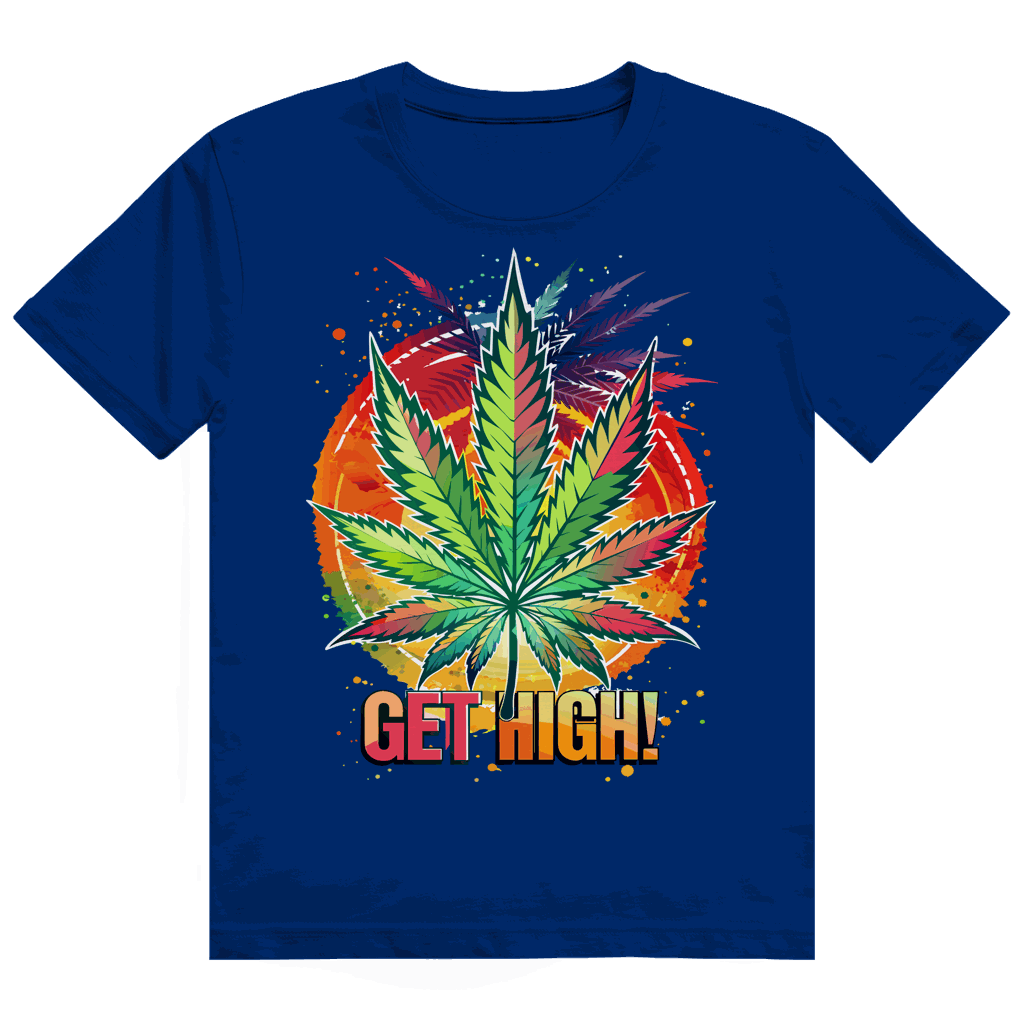 Heavy Cotton T-Shirt - Get High! | Division420®
