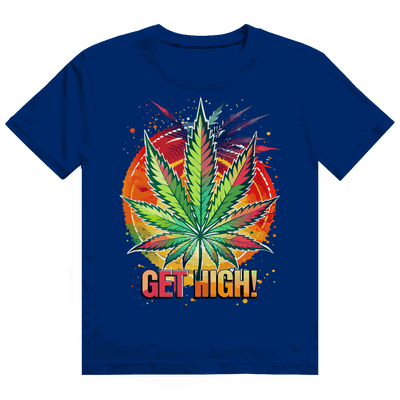 Heavy Cotton T-Shirt - Get High! | Division420®