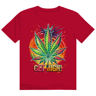 Heavy Cotton T-Shirt - Get High! | Division420®