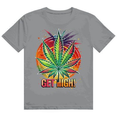 Heavy Cotton T-Shirt - Get High! | Division420®