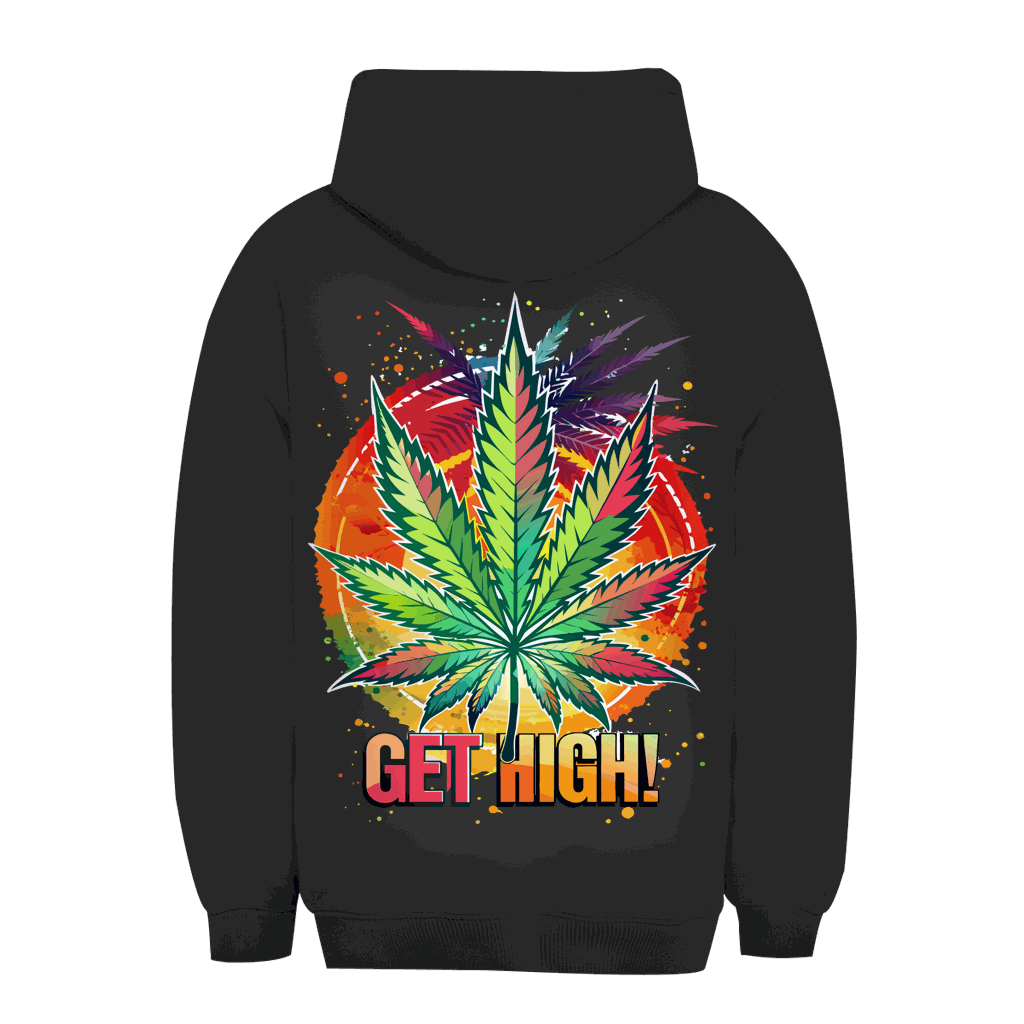 Unisex Oversize Hoodie - Get High! | Division420®