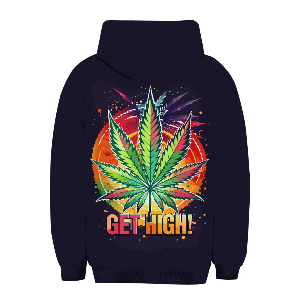 Unisex Oversize Hoodie - Get High! | Division420®