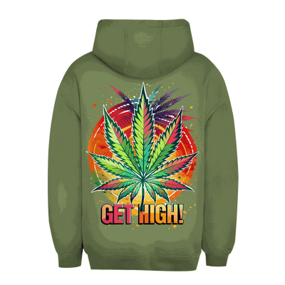 Unisex Oversize Hoodie - Get High! | Division420®