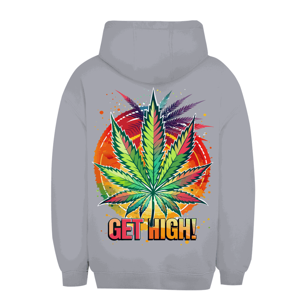 Unisex Oversize Hoodie - Get High! | Division420®