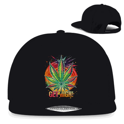 Snapback Rapper Cap - Get High! | Division420®