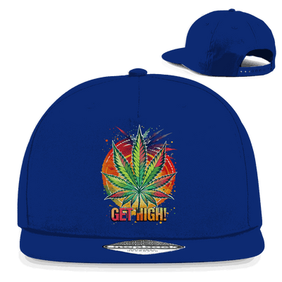 Snapback Rapper Cap - Get High! | Division420®