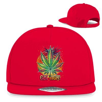 Snapback Rapper Cap - Get High! | Division420®