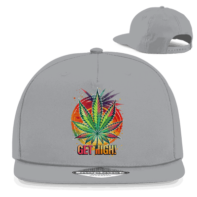 Snapback Rapper Cap - Get High! | Division420®