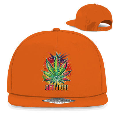 Snapback Rapper Cap - Get High! | Division420®