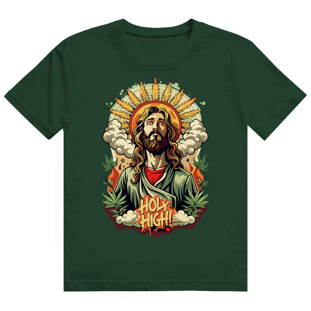 Heavy Cotton T-Shirt - Oh Holy High! | Division420®