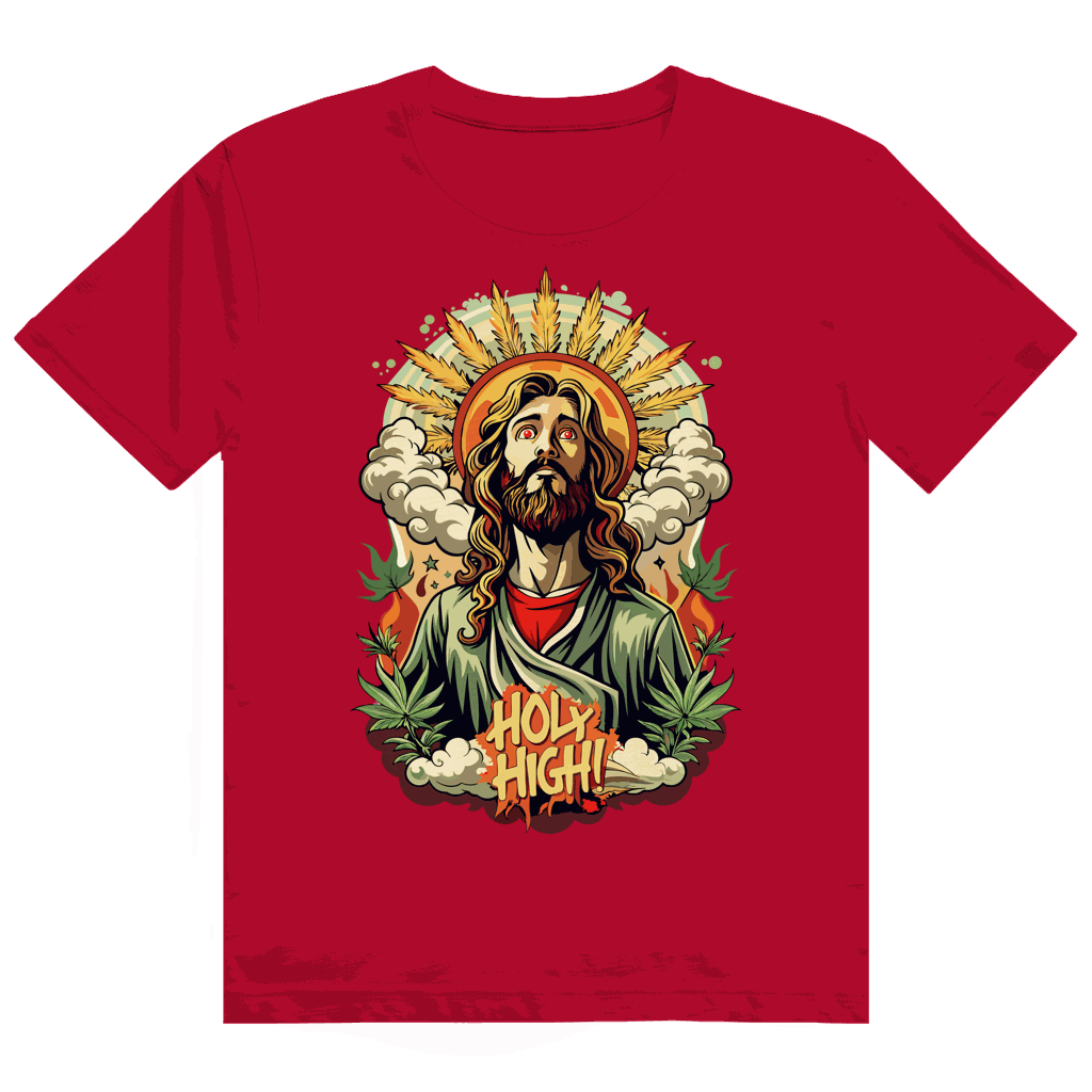Heavy Cotton T-Shirt - Oh Holy High! | Division420®