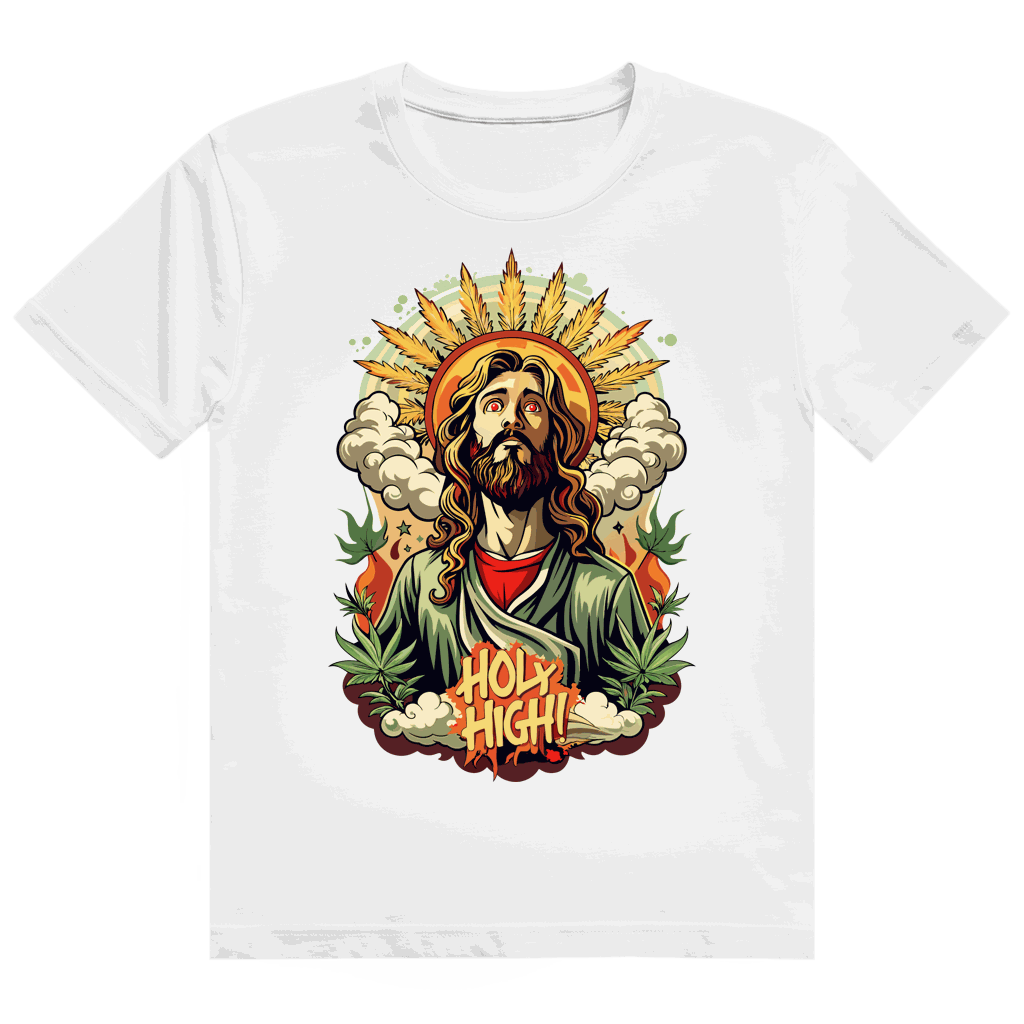 Heavy Cotton T-Shirt - Oh Holy High! | Division420®