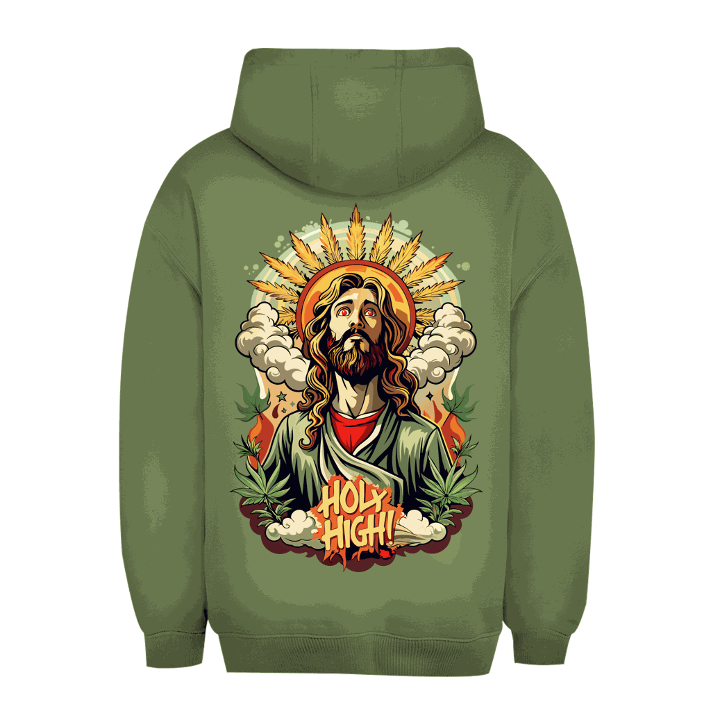 Unisex Oversize Hoodie - Oh Holy High! | Division420®