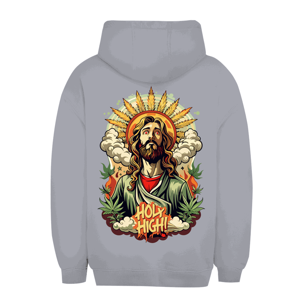 Unisex Oversize Hoodie in Urbanem Stil mit Kapuze und Kängurutasche
