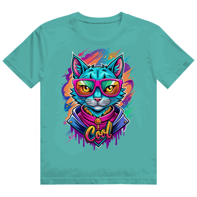 Heavy Cotton T-Shirt - Cat Cool | Division420®