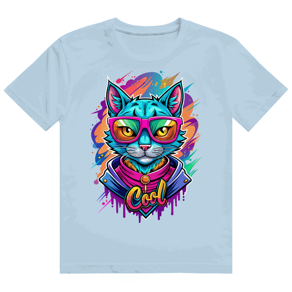 Heavy Cotton T-Shirt - Cat Cool | Division420®
