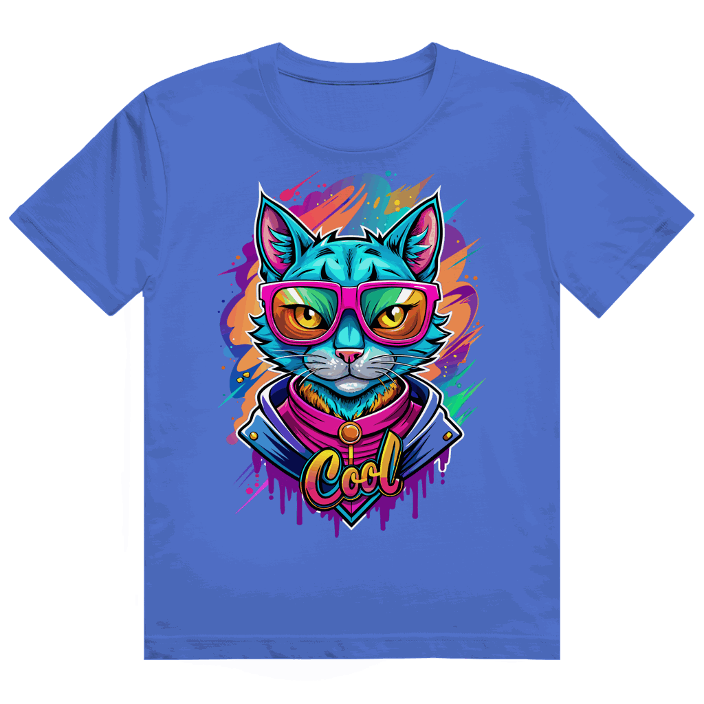 Heavy Cotton T-Shirt - Cat Cool | Division420®