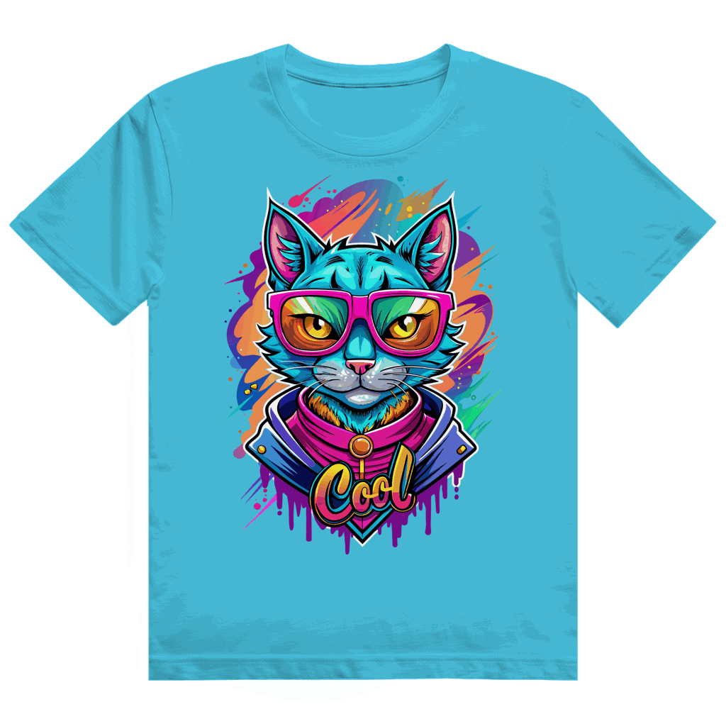 Heavy Cotton T-Shirt - Cat Cool | Division420®