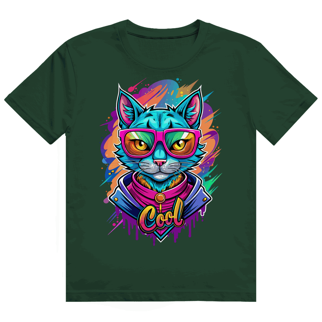 Heavy Cotton T-Shirt - Cat Cool | Division420®