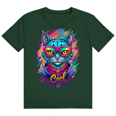 Heavy Cotton T-Shirt - Cat Cool | Division420®