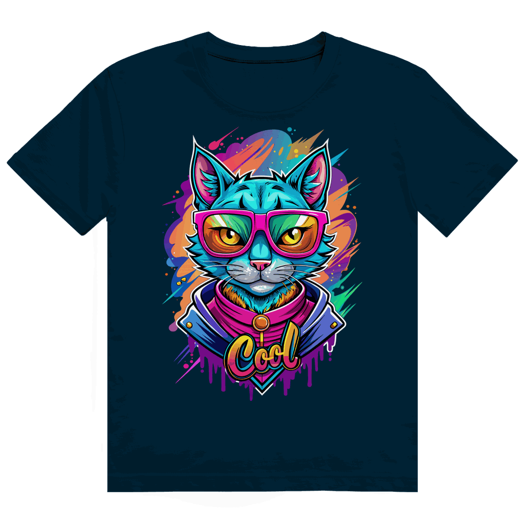 Heavy Cotton T-Shirt - Cat Cool | Division420®