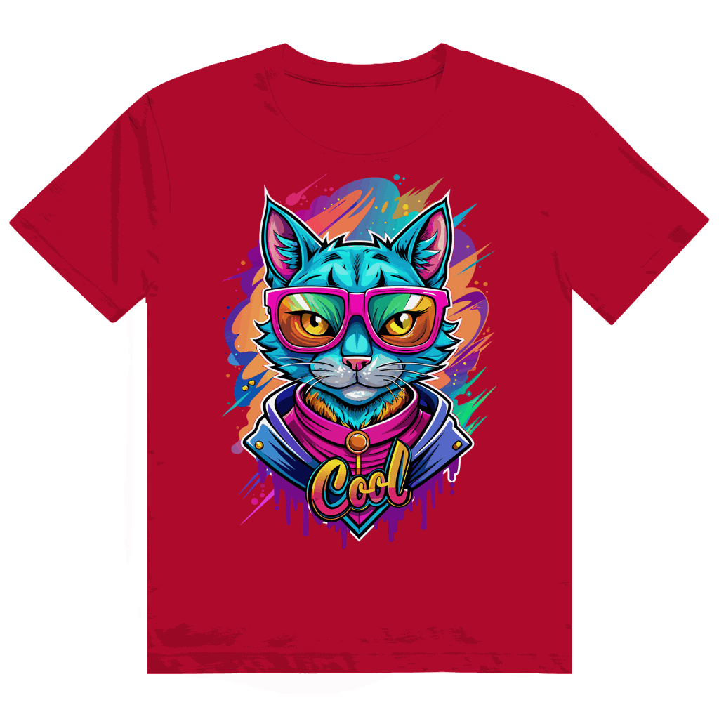 Heavy Cotton T-Shirt - Cat Cool | Division420®