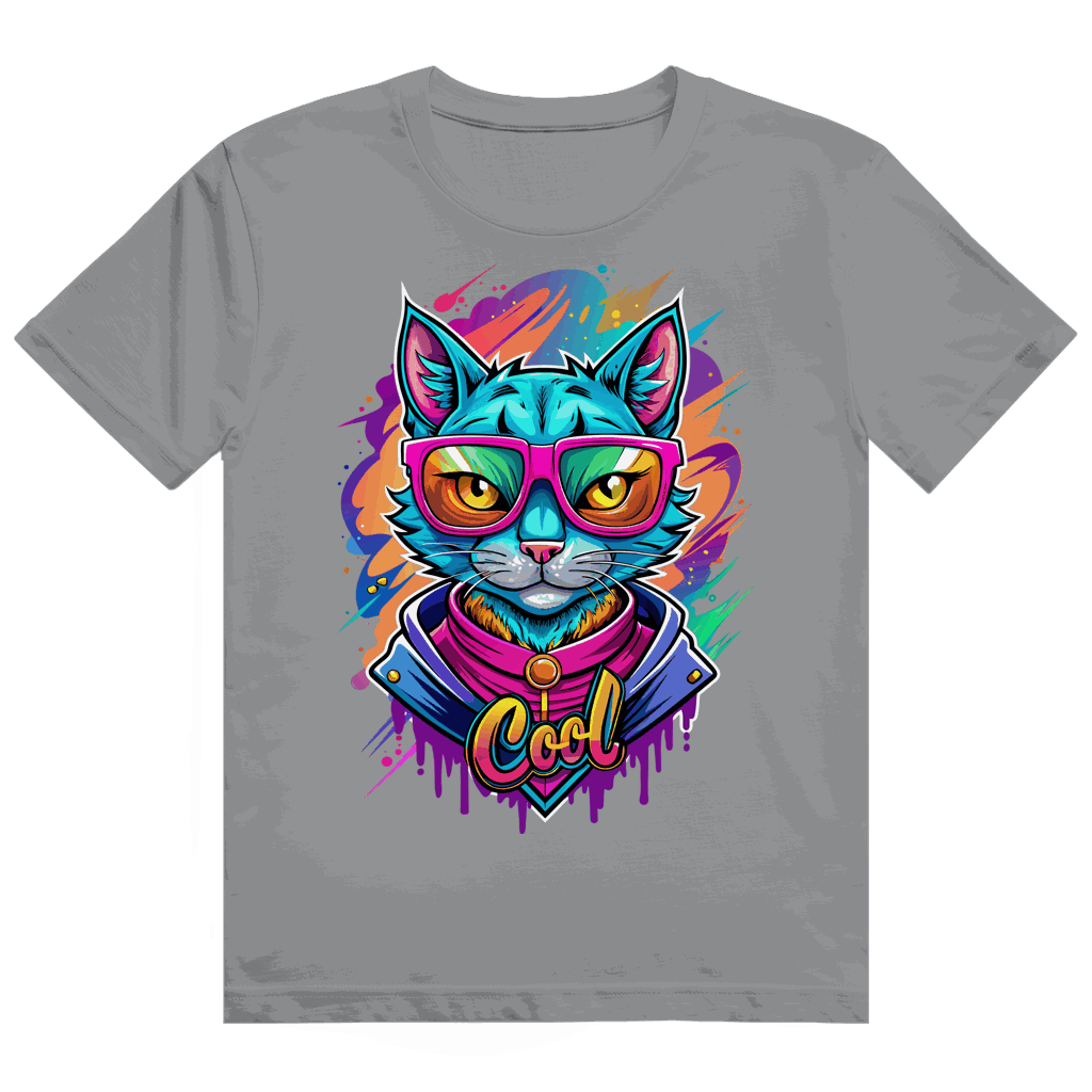 Heavy Cotton T-Shirt - Cat Cool | Division420®