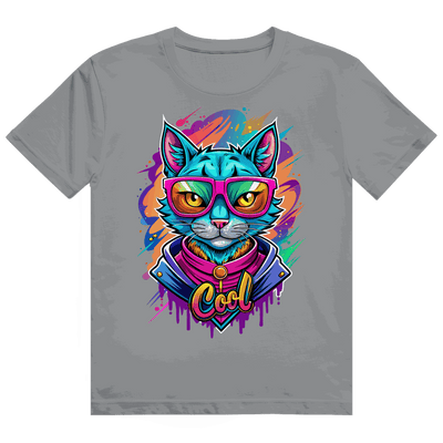 Heavy Cotton T-Shirt - Cat Cool | Division420®