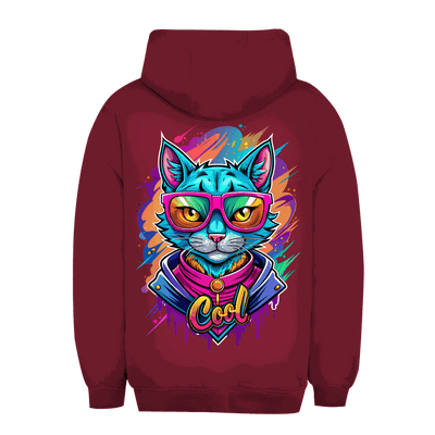 Unisex Oversize Hoodie - Cat Cool | Division420®