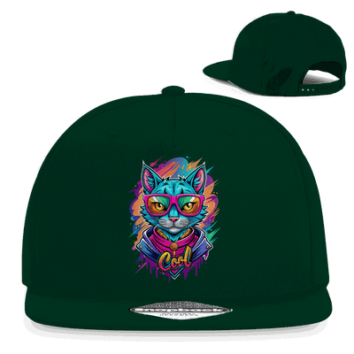 Snapback Rapper Cap - Cat Cool | Division420®