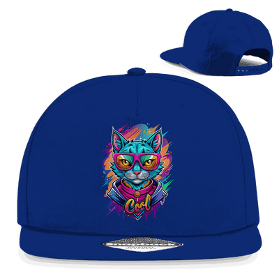Snapback Rapper Cap - Cat Cool | Division420®
