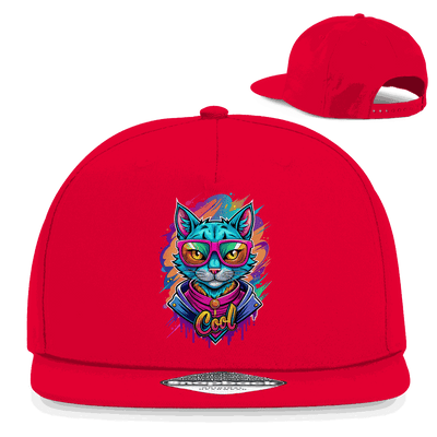 Snapback Rapper Cap - Cat Cool | Division420®