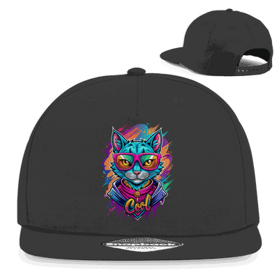 Snapback Rapper Cap - Cat Cool | Division420®
