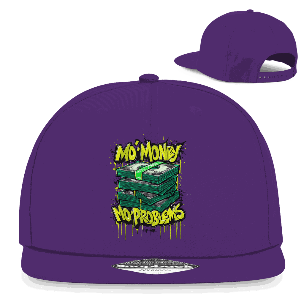 Snapback Rapper Cap - No Money No Problems | Division420®