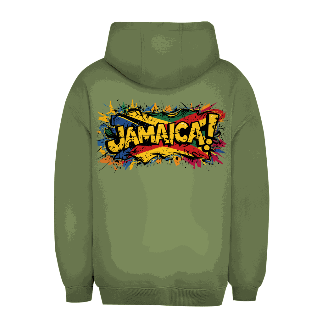 Unisex Oversize Hoodie - Jamaica | Division420®