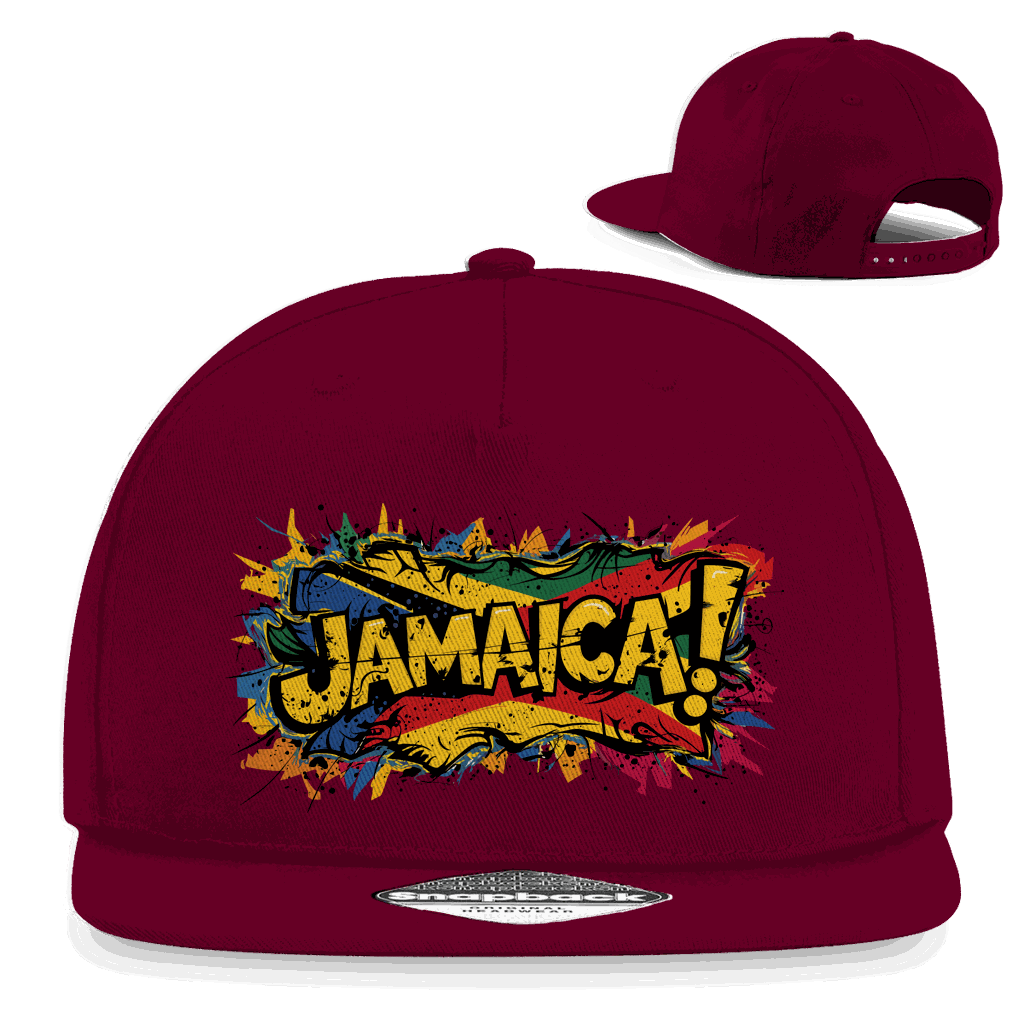 Snapback Rapper Cap - Jamaica | Division420®