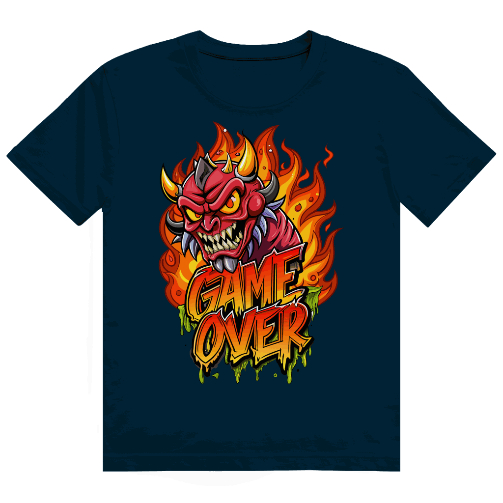 Heavy Cotton T-Shirt - Game Over | Division420®