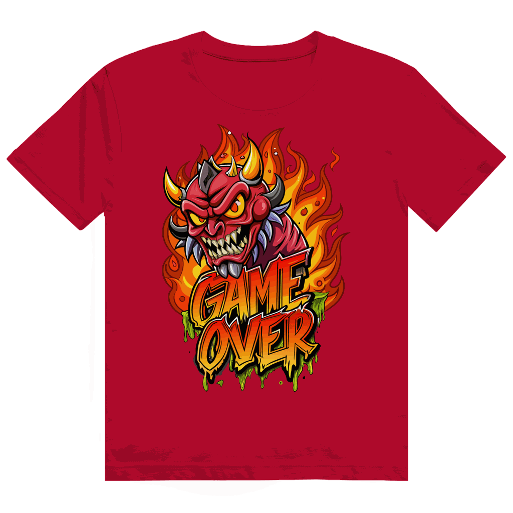 Heavy Cotton T-Shirt - Game Over | Division420®