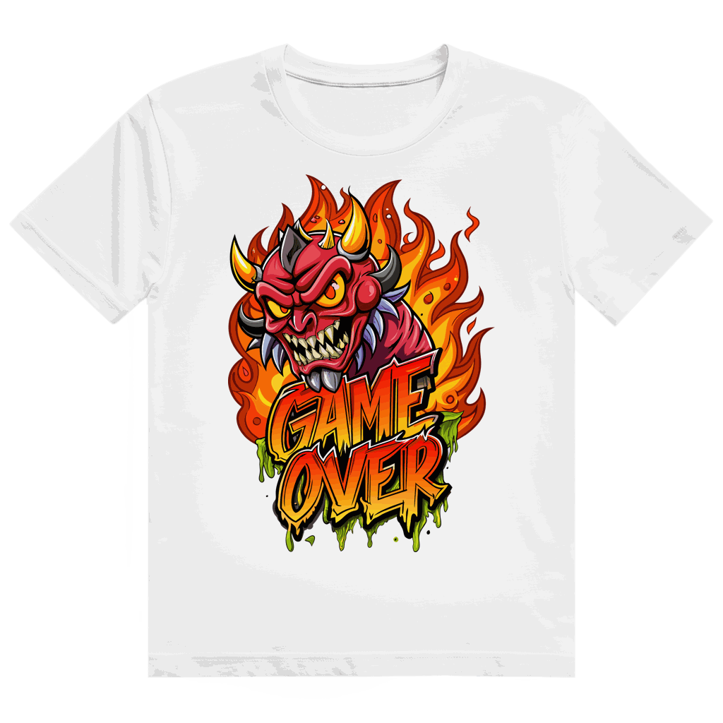 Heavy Cotton T-Shirt - Game Over | Division420®