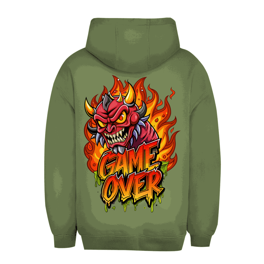 Unisex Oversize Hoodie - Game Over | Division420®