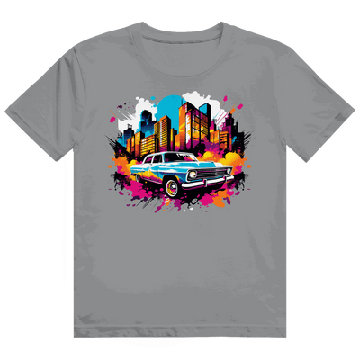 Division420 Heavy Cotton T-Shirt Urban Car aus 100% Baumwolle, nachhaltiger Streetstyle mit modernem Tubular Fit