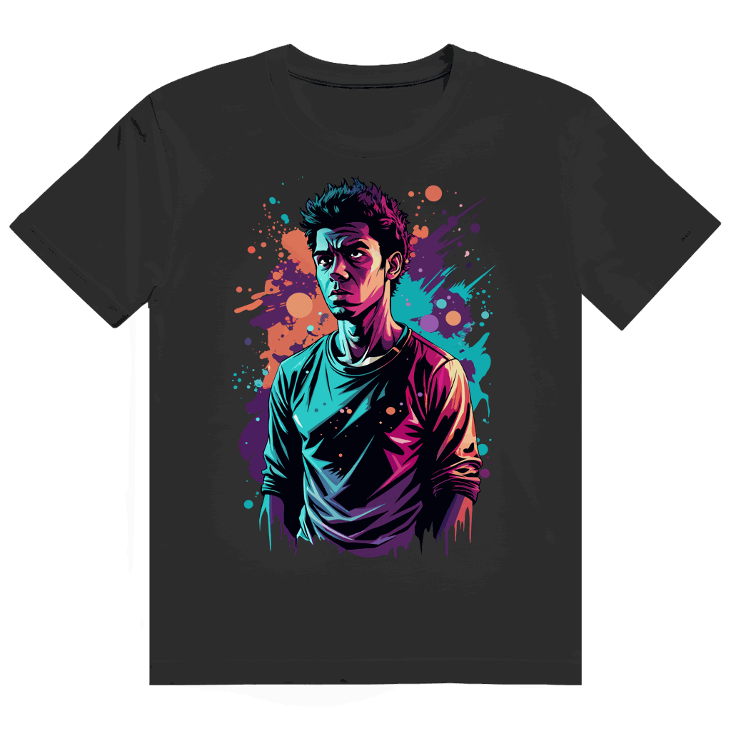Division420 Heavy Cotton T-Shirt Strange Guy aus 100% Baumwolle mit modernem Tubular Fit und nachhaltiger Produktion