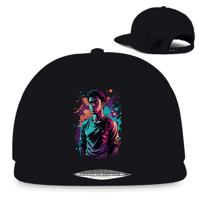 Division420 Snapback Cap mit 5-Panel Design und Retro-Snapbackverschluss in 100% Baumwolle