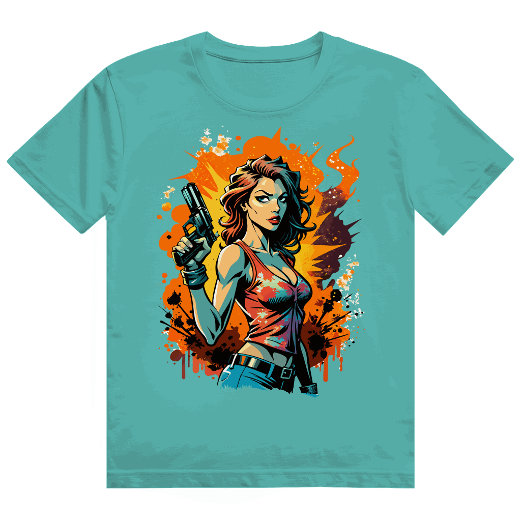 Heavy Cotton T-Shirt - Bad Girl | Division420®